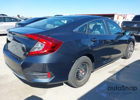 2019 Honda Civic Lx из США, поврежденный, VIN 19XFC2F68KE050924